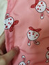 嬰童卡通滿(mǎn)印嬰兒外套3歲春秋裝6個(gè)月春裝上衣男童女寶寶兒童小童 絨里粉紅色 110cm 曬單實(shí)拍圖
