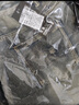 楠子漢 復(fù)古做舊破洞牛仔褲男ins潮美式街頭hiphop直筒褲高街褲子 藍(lán)色 L 曬單實(shí)拍圖