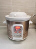天際（TONZE）電燉鍋家用全自動(dòng)智能4L陶瓷煲湯鍋電用多功能快速煮粥神器 香檳金2L -約5碗（1-3人） 2L 曬單實(shí)拍圖