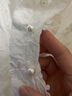 百圖betu女裝夏季新款襯衫復古法式立體提花刺繡襯衫女2306T37 白色 M 曬單實(shí)拍圖
