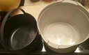 壹驍微波爐專用蒸盒加熱器皿圓形微波爐蒸籠熱飯煮飯煲光波爐蒸米飯煲 蒸飯煲+橙色飯鏟 1.5L 曬單實(shí)拍圖