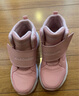 Skechers斯凱奇兒童棉鞋冬季時(shí)尚女童皮鞋短靴加絨保暖雪地靴8701648L 曬單實(shí)拍圖
