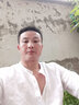 末真純亞麻五分袖襯衫男簡約休閑外套男寬松半袖上衣百搭短袖襯衣男潮 白色 L 曬單實(shí)拍圖
