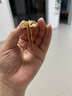 瑞諾黃金蝴蝶結(jié)耳釘女999足金在逃公主流蘇耳線時尚耳飾品生日送女友 耳釘禮盒包裝定金 曬單實拍圖