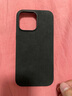 Sipolg蘋果14翻毛皮手機(jī)殼iPhone14Promax磁吸alcantara保護(hù)套防摔全包手機(jī)殼 14ProMax 6.7寸【黑灰色】磁吸版 曬單實(shí)拍圖