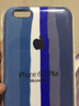 廷家和 適用于蘋(píng)果12彩虹煙灰藍(lán)pro手機(jī)殼iphone11液態(tài)硅膠iphone12promax保護(hù)套XR個(gè)性創(chuàng)意軟殼12mini 蘋(píng)果6plus/6splus【煙灰藍(lán)】+鋼化膜 曬單實(shí)拍圖