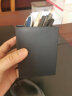 金得利（KINARY）SN004 方尊方形笔筒时尚创意简约笔桶文具收纳办公桌收纳盒笔盒大容量防滑底座 黑色 实拍图