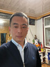 哈吉斯（HAZZYS）男裝 春秋季男毛衣純色外套棒球領(lǐng)日常休閑針織衫男ABYZD03AD01 深藏青色DN XL (180/100A 50) 曬單實(shí)拍圖
