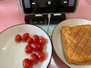 ACA北美電器家用小型多功能烤面包三明治烤肉煎蛋華夫餅早餐機(jī) 粉紅色 曬單實拍圖
