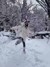 達芙妮雪地靴女東北大棉靴冬季加絨加厚防滑2024新款百搭短靴學(xué)生 米色 37 (235mm) 標準碼 曬單實(shí)拍圖