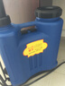 市下背負式手動(dòng)氣壓噴霧器農用家用噴高果樹(shù)打農藥消毒噴壺輕便打藥機 16L藍可噴6米高 曬單實(shí)拍圖
