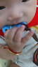 贝亲（Pigeon）安抚奶嘴 硅橡胶奶嘴L号 6-18个月（天蓝） 带收纳盒N985 实拍图