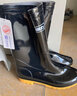 回力雨鞋男士中筒雨靴防水鞋防滑水鞋膠鞋廚房工作鞋加絨套鞋水靴 曬單實(shí)拍圖