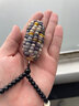山迪文玩玉米可以盤(pán)的玉米手把件彩色小寶石玉米盲盒三盤(pán)盤(pán)玩迷你毛料 玉米手把件-蜜蠟圓珠款 曬單實(shí)拍圖