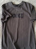 真維斯（Jeanswest）透氣冰絲短袖t恤男夏季休閑潮流上衣服寬松學(xué)生青少年涼感體恤衫 深灰(逃離城市) 2XL /185(體重160-180斤左右) 曬單實(shí)拍圖