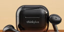 联想（Lenovo）thinkplus真无线蓝牙耳机 半入耳式运动降噪重低音音乐游戏低延迟耳机 通用苹果华为手机 LP40黑色 实拍图