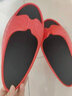 柯帛 搖搖鞋女鞋日式平衡鍛煉拖鞋負跟鞋不分左右腳休閑娛樂(lè )鞋 紅色-S【適合35-37腳】 曬單實(shí)拍圖