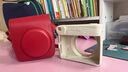 富士立拍立得 一次成像相機 instax mini90/mini99禮盒 mini EVO 造夢(mèng)時(shí)代禮盒 新年禮物生日送女友 mini90酒紅色【40張白底相紙】 曬單實(shí)拍圖