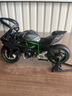MOONCHILD摩托車(chē)模型h2合金仿真男生禮物機車(chē)男孩生日送送給男朋友生日禮物 川崎H2R黑色+底座+防塵罩 送氛圍 摩托車(chē) 曬單實(shí)拍圖