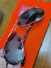 雷朋（RayBan）兒童太陽鏡飛行員形男女孩防紫外線彩膜反光墨鏡0RJ9506S可定制 212/6G銀色鏡框灰色反光鏡片 尺寸52 曬單實拍圖