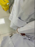 麗都依臣 男女長(cháng)袖防靜電白大褂高端醫護服短袖手術(shù)服口腔診所實(shí)驗室工服定制印繡LOGO 曬單實(shí)拍圖