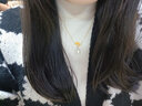 Grace Girl玉蘭花項鏈女士漸變琺瑯吊墜鎖骨鏈情人節生日禮物送女友老婆表白 【JD直達】玉蘭花項鏈+輕奢禮盒 曬單實(shí)拍圖