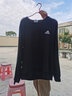 阿迪達斯 （adidas）官方艦店短袖男 25春夏季新款運動服休閑上衣圓領純棉透氣T恤 白色/全棉透氣/主推款 M (175/96A) 曬單實拍圖