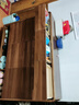 CATHYLOUTTE德國(guó)品牌實(shí)木框架家用鞋柜換鞋凳入戶(hù)大容量一體組合玄關(guān)靠墻鞋架 胡桃色1.21米三門(mén)三抽 曬單實(shí)拍圖