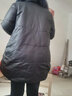穎輝真皮皮衣女海寧綿羊皮中長(cháng)款外套羽絨服狐貍毛領(lǐng)洋氣大衣秋冬新款 黑色 L 曬單實(shí)拍圖