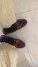 添柏嵐（Timberland）官方男鞋經(jīng)典船鞋牛皮手工縫制樂福鞋偏大|50009 50009W/酒紅色 45 曬單實(shí)拍圖