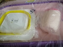 世紀寶貝（babyhood）新生兒小臉盆 嬰兒可折疊臉盆 洗腳盆寶寶洗屁屁盆洗PP盆洗護用品 幾何折疊臉盆【1個(gè)裝】洛克黃 曬單實(shí)拍圖