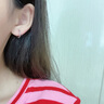 邁米德999純銀耳環(huán)女養(yǎng)耳洞素圈耳骨環(huán)耳扣高級感耳釘耳圈耳飾生日禮物 999足銀耳圈14mm一對 曬單實拍圖