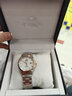 東方雙獅手表日本全自動(dòng)機械表原裝進(jìn)口小表盤(pán)女士腕表新年禮物送女友 貝母盤(pán)間金鋼帶/鑲鉆刻度 曬單實(shí)拍圖