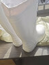 EVA泡沫白色水靴超輕防滑防水耐磨高筒棉雨靴輕便冷庫水產(chǎn)廚房棉 水靴水鞋輕 EVA泡沫靴（棉白色） 39-40碼 曬單實(shí)拍圖