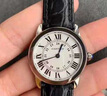 【二手99新】卡地亞Cartier倫敦SOLO系列自動(dòng)機械男表石英女表 時(shí)尚情侶表送禮二手奢侈品腕表 表徑29mm W6700155 石英皮帶 曬單實(shí)拍圖