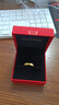 中國(guó)黃金（CHINA GOLD）足金古法平安無(wú)事戒指黃金素圈指環(huán)老情人節(jié)生日禮物送女朋友老婆 【寬版】足金戒指【19號(hào)】約1.5g 曬單實(shí)拍圖