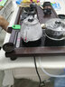峰字旗實(shí)木茶盤窯變茶具套裝家用玻璃底部自動(dòng)上水壺一體現(xiàn)代輕奢簡約 翔龍-龍壺紫砂 曬單實(shí)拍圖