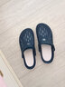 潮小二包頭拖鞋男男士洞洞鞋防滑兩用涼鞋休閑韓版涉水網(wǎng)紅沙灘鞋 深藍 40 曬單實(shí)拍圖