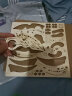 塔西袋熊木制蝴蝶爪子折叠刀DIY拼图立体模型木质拼装3d立体拼接拼装玩具 折叠爪刃 实拍图