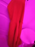 皮爾卡丹（pierre cardin）純C棉衛衣女2025春秋新款加絨加厚大尺碼裝冬開(kāi)衫外套小個(gè)子上衣 酒紅色 4XL (建議160斤-180斤) 曬單實(shí)拍圖