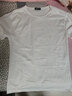 嘉曄純白色短袖T恤男夏圓領(lǐng)純色高質(zhì)量白色文化衫廣告衫定制T恤打底衫 純色短T 圓領(lǐng) XL 曬單實(shí)拍圖