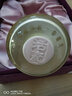 乾唐軒【官方授權(quán)】正品活瓷杯小富貴隨身杯單層陶瓷水杯子送人禮品杯 薄荷綠（禮盒包裝帶杯刷杯套） 曬單實(shí)拍圖