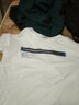 寫(xiě)璇 2020新款男士短袖T恤百搭韓版ins潮流假兩件寬松男生上衣服潮牌夏天 白色 M 曬單實(shí)拍圖