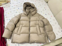 JNBY/江南布衣【白月光】秋冬云朵羽絨服女A型寬松簡約5O0C12340 269/綠卡其 L 曬單實拍圖
