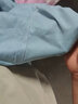 鉑吶苓孕婦牛仔闊腿褲秋冬季外穿薄款休閑直筒褲寬松可調節垂感天絲褲 XL碼125-140斤 曬單實(shí)拍圖