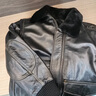 TWETYBIRD翠迪鳥毛領(lǐng)皮衣飛行服男真皮皮衣翻領(lǐng)頭層牛皮皮夾克男加厚外套男 黑色【精選頭層牛皮】 M 曬單實(shí)拍圖