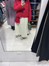無(wú)印良品（MUJI）IDEE 女式 棉麻 提花 連衣裙 多巴胺長(cháng)裙裙子 女裝秋季 GAC71C3A 原色 均碼(165/88A) 曬單實(shí)拍圖