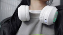 小米鍋巴頭戴式耳機無線藍(lán)牙降噪高音質(zhì)2025新款戶外運動騎行帶麥穿搭 優(yōu)雅白[千元立體音效+游戲低延 曬單實拍圖