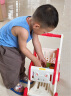 奥智嘉购物车玩具女孩过家家趣味手推车水果切切乐3-6岁生日礼物红 实拍图
