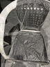歐凱多茶幾桌椅套裝藤椅三件套陽(yáng)臺戶(hù)外椅子休閑凳子客廳戶(hù)外家具組合藤編椅白色小戶(hù)型大桌子80 兩椅一桌咖啡色 70方桌 曬單實(shí)拍圖